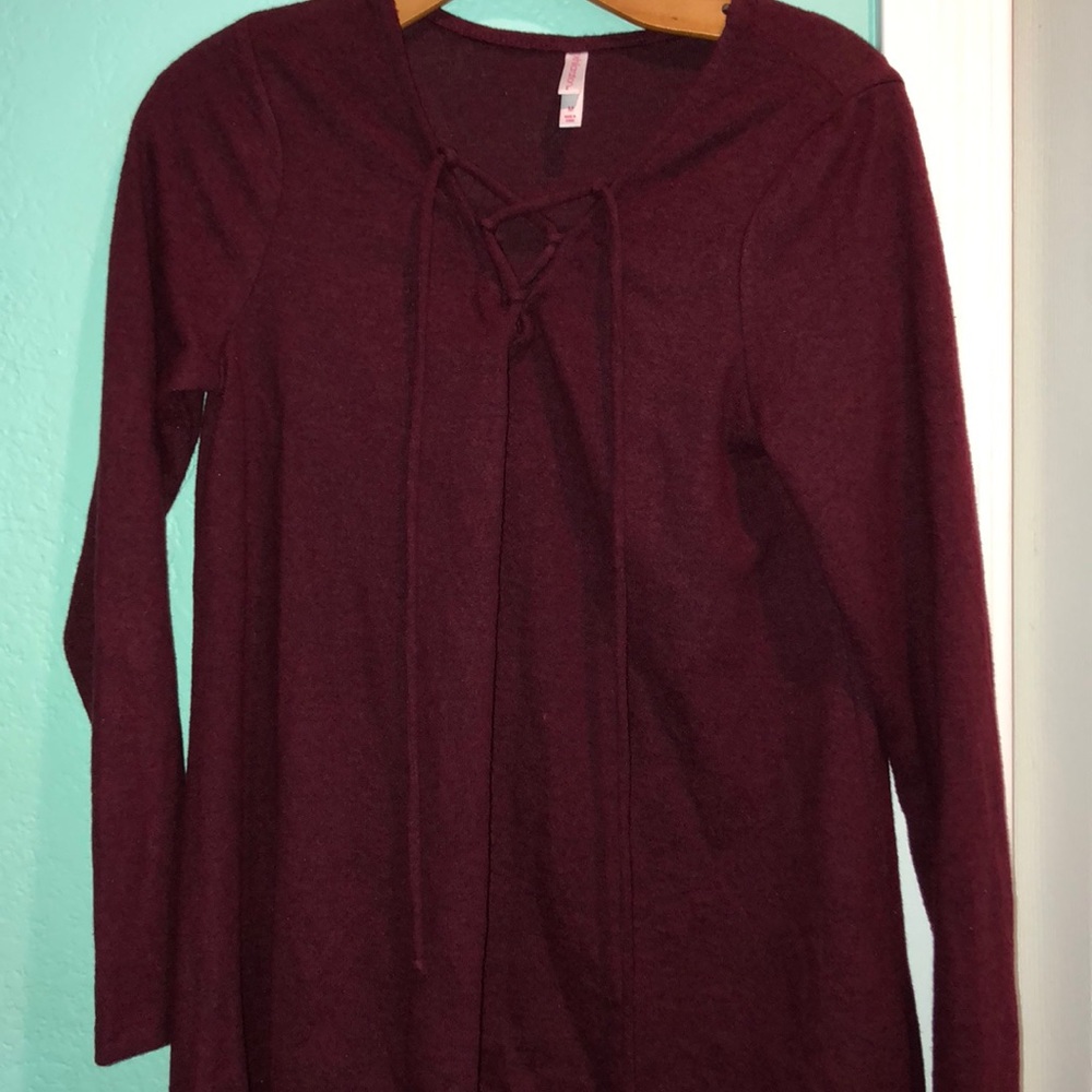 Maroon Long sleeve